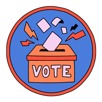 Soaring Eagle Voting Badge